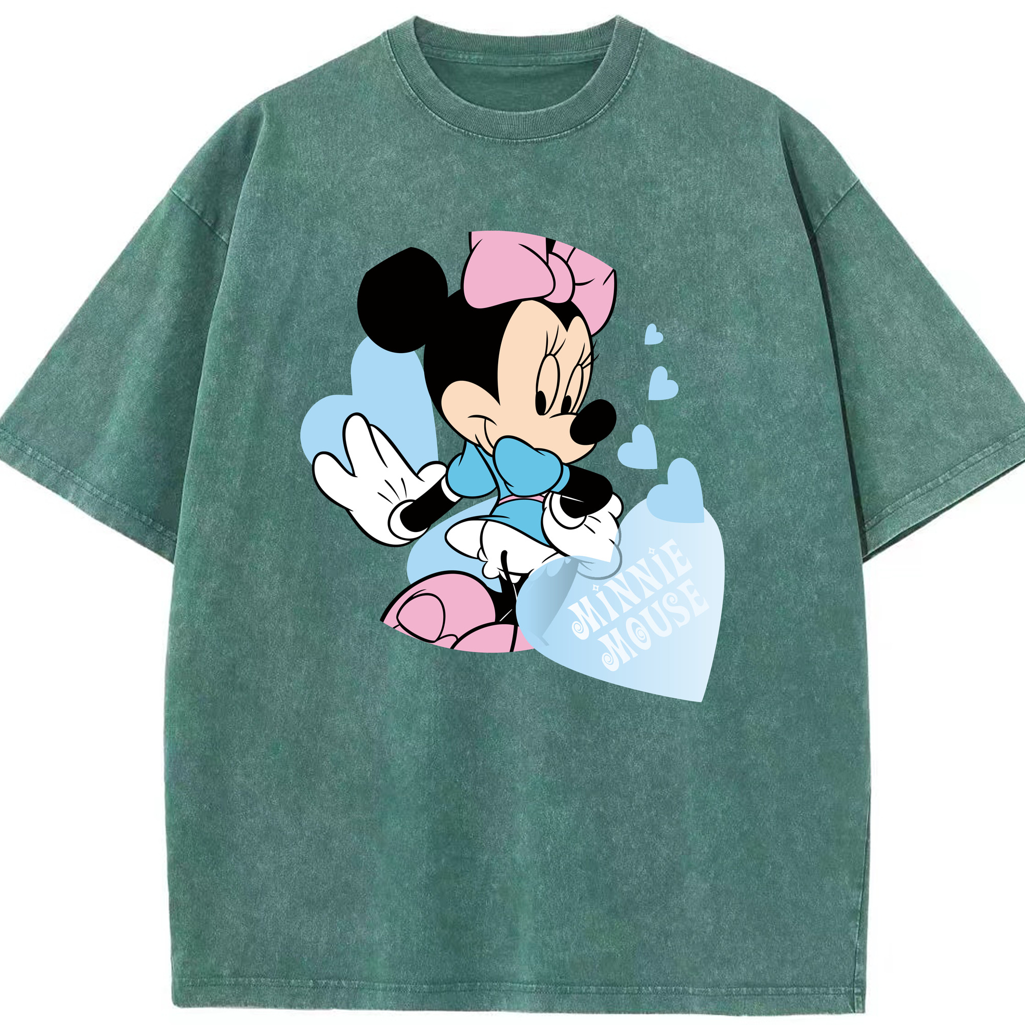 （画像用） ミッキーマウス Mickey Mouse 綿100% ヴィンテージ風 半袖Tシャツ（フロントプリント）
